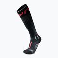 Men's ski socks UYN Ski One Merino anthracite/pink
