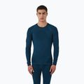 Men's thermal active sweatshirt UYN Evolutyon Biotech blue poseidon