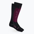Women's ski socks UYN Ski One Biotech black/purple