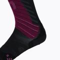 Women's ski socks UYN Ski One Biotech black/purple 3