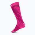 UYN Junior Ski socks pink 2