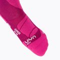 UYN Junior Ski socks pink 3