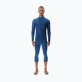 Men's thermal active sweatshirt UYN Elevatyon Biomorph Turtle Neck blue atoll 2