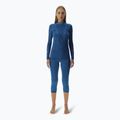 Women's thermal active sweatshirt UYN Elevation Biomorph LS Turtle Neck blue atoll 2