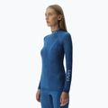 Women's thermal active sweatshirt UYN Elevation Biomorph LS Turtle Neck blue atoll 4