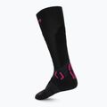 Women's ski socks UYN Ski Touring One Bio black/pink yarrow 2