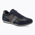 Geox Wells navy/burgundy men's shoes