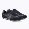 Geox Wells navy/burgundy men's shoes 4