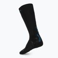 Women's ski socks UYN One Pure Snow black/blue 2