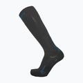 Women's ski socks UYN One Pure Snow black/blue