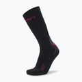 Women's ski socks UYN Ski One Alpine Merino black/pink 5