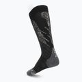 Women's ski socks UYN Ski All Mountain Socks anthracite/grey 2