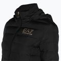 EA7 Emporio Armani Women's Train Core Lady Eco Down Hoodie black/logo light gold 3