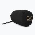 EA7 Emporio Armani Women's Train Core Lady Eco Down Hoodie black/logo light gold 4