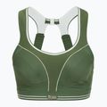Training bra Shock Absorber Ultimate Run Bra greyish green