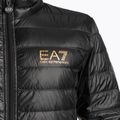 Men's EA7 Emporio Armani Train Core ID Down Light black/gold logo jacket 2