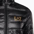 Men's EA7 Emporio Armani Train Core ID Down Light black/gold logo jacket 8