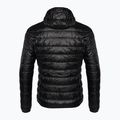 Men's EA7 Emporio Armani Train Core ID Down Light Hoodie black/gold logo jacket 8
