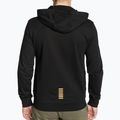 Men's EA7 Emporio Armani Train Core ID Hoodie FZ Coft black/gold logo sweatshirt 2