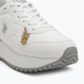 Women's shoes U.S. Polo Assn. BAYLE003C white/gold 7
