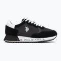 Men's shoes U.S. Polo Assn. CLEEF006B black/white 2