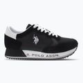 Men's shoes U.S. Polo Assn. CLEEF006B black/white