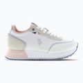 Women's shoes U.S. Polo Assn. SACHA007 white/pink