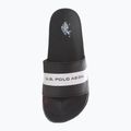 Men's flip-flops U.S. Polo Assn. SKYE002 black/white 2