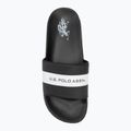 Men's flip-flops U.S. Polo Assn. SKYE002 black/white 5