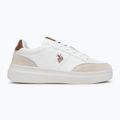 Men's shoes U.S. Polo Assn. CODY003B white/light brown 2