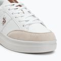Men's shoes U.S. Polo Assn. CODY003B white/light brown 7