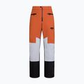 Men's ski trousers Rock Experience Silverstar caviar/rust/arctic ice