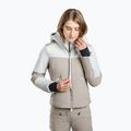 Women's ski jacket DOTOUT Flow crockery/barely blue