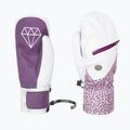 Women's snowboard gloves Level Pulsar Mitt pk white