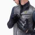 Men's cycling waistcoat Alè Black Reflective grey L20038401 4