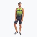 Men's triathlon suit Alé Stars yellow-grey L21116460