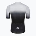 Men's Alé Gradient cycling jersey black and white L22144400 2