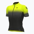 Men's Alé Gradient cycling jersey black/yellow L22144460 6