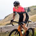 Women's cycling jersey Alé Gradient black and orange L22175529 5