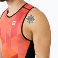 Men's cycling suit Alé Kite Sleeveless red 3