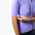Women's cycling jersey Alé Color Block lilac 4