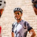 Men's cycling jersey Alé Trace white 6