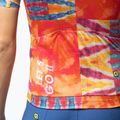 Men's cycling jersey Alé Clorofilla orange combo 5