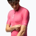 Men's cycling jersey Alé Color Block flamingo pink 3
