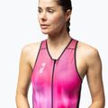 Women's triathlon suit Alé Crazy pink combo 4