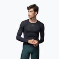 Men's cycling base layer Alé Merino LS nero/black