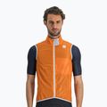 Men's Sportful Hot Pack Easylight cycling waistcoat orange 1102027.850