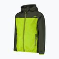 Children's rain jacket CMP 32X5804 Rain Fix Hood oil green 3