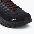Men's trekking shoes CMP Rigel 2.0 Low Waterproof titanio/ferrari 7