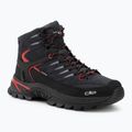 Men's trekking boots CMP Rigel 2.0 Mid Waterproof titanio/ferrari